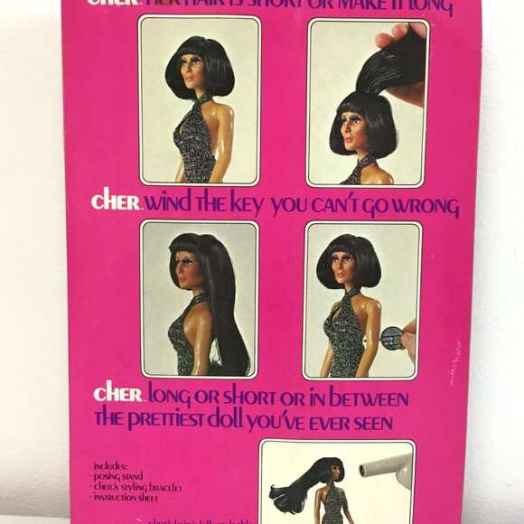 Vintage 1976 "Growing Hair Cher" Doll - by Mego - Picture 8 of 10